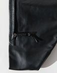 Soft Belt Bag in Black by St. Agni