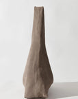 Suede Soft Bag in Pebble by St. Agni