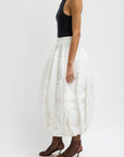 RECYCLED ITALIAN SPORTY NYLON SKIRT