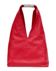 Japanese Media Handbag in Red by MM6 Maison Margiela