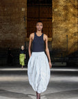 RECYCLED ITALIAN SPORTY NYLON SKIRT