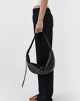 Adjustable Slim Crescent Bag in Black by St. Agni-St. Agni-Idlewild-Cincinnati