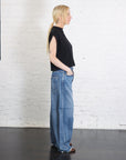 Akiba Cutoff Jeans in Taruma 9 Years Wash by NEEDBY Vintage-NEEDBY Vintage-Idlewild-Cincinnati