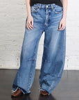 Akiba Cutoff Jeans in Taruma 9 Years Wash by NEEDBY Vintage-NEEDBY Vintage-Idlewild-Cincinnati