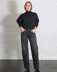Akimbo Knit Top in Black by Issey Miyake-Tops-Issey Miyake-Idlewild