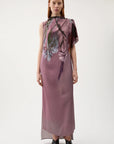 Alana Flower Dress in Moonscape Purple by Rodebjer-Dresses-Rodebjer-Idlewild