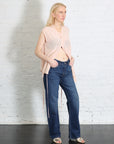 Alida Loose Bowed Jeans in Tribeca by EB Denim-EB Denim-Idlewild-Cincinnati