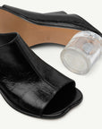Anatomic Mule in Black by MM6 Maison Margiela-MM6-Idlewild