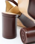 Anatomic Numeric Slingback in Brown by MM6 Maison Margiela-MM6-Idlewild-Cincinnati
