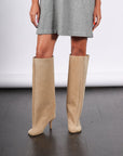 Anatomic Slip-on Suede Boots in Incense by MM6 Maison Margiela-MM6-Idlewild-Cincinnati