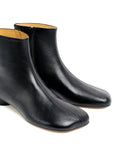 Anatomical Ankle Boots in Black by MM6 Maison Margiela-Shoes-MM6-Idlewild