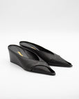 Angel Wedge in Perforated Black by Lucasheva-Lucasheva-Idlewild-Cincinnati