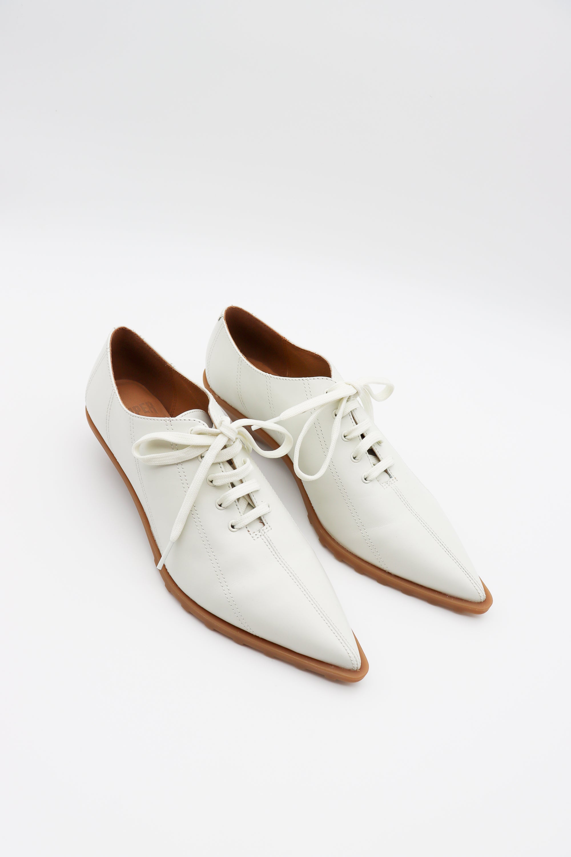 Anita Shoe in White by Camper – Idlewild
