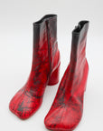 Ankle Boot in Red Paint by MM6 Maison Margiela-MM6-Idlewild-Cincinnati