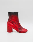 Ankle Boot in Red Paint by MM6 Maison Margiela-MM6-Idlewild-Cincinnati