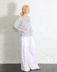 April Monthly Colors Zip-up Cardigan in Cool Gray by Pleats Please Issey Miyake-Pleats Please Issey Miyake-Idlewild-Cincinnati