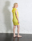 April Monthly Colors Zip-up Sleeveless Top in Yellow by Pleats Please Issey Miyake-Pleats Please Issey Miyake-Idlewild-Cincinnati