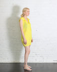 April Monthly Colors Zip-up Sleeveless Top in Yellow by Pleats Please Issey Miyake-Pleats Please Issey Miyake-Idlewild-Cincinnati