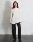 Askew Boatneck in Raw White by Lauren Manoogian-Tops-Lauren Manoogian-Idlewild