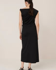 Asymmetric Dress in Black by Kowtow-Kowtow-Idlewild-Cincinnati