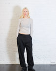 Baby Wool Long Sleeve Top in Soft Ash by St. Agni-St. Agni-Idlewild-Cincinnati