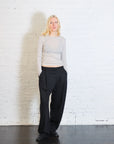Baby Wool Long Sleeve Top in Soft Ash by St. Agni-St. Agni-Idlewild-Cincinnati