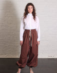 Balloon Pants in Choco by Alysi-Alysi-Idlewild