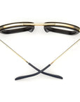 Bandit Readers in Matte Gold & Black by Caddis-Caddis Eyewear-Idlewild-Cincinnati