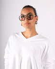 Bandit Readers in Matte Gold & Black by Caddis-Caddis Eyewear-Idlewild-Cincinnati