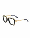 Bandit Readers in Matte Gold & Black by Caddis-Caddis Eyewear-Idlewild-Cincinnati