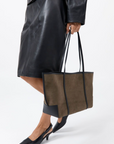 Bateau Tote Bag in Khaki by St. Agni-St. Agni-Idlewild-Cincinnati