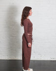 Bellevue Long Sleeve Tee in Chocolate by GIL RODRIGUEZ-GIL RODRIGUEZ-Idlewild-Cincinnati