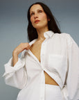 Big Button Up in White by GIL RODRIGUEZ-GIL RODRIGUEZ-Idlewild-Cincinnati