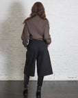 Draped Sweatshirt in Mud by 6397-6397-Idlewild-Cincinnati