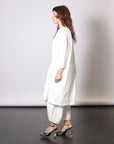 Boatneck Dress TS in Milk by Album Di Famiglia-Album Di Famiglia-Idlewild-Cincinnati