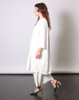 Boatneck Dress TS in Milk by Album Di Famiglia-Album Di Famiglia-Idlewild-Cincinnati