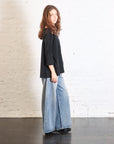 Boatneck T-Shirt V in Black by Album Di Famiglia-Album Di Famiglia-Idlewild-Cincinnati