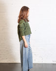 Boxy Pullover Mesh in Herb by Serien°umerica-Serien°umerica-Idlewild-Cincinnati