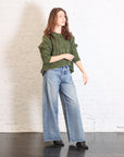 Boxy Pullover Mesh in Herb by Serien°umerica-Serien°umerica-Idlewild-Cincinnati
