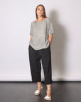 Boyfriend Tee in Grey Shadow by Sanctamuerte-SANCTAMUERTE-Idlewild-Cincinnati