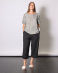 Boyfriend Tee in Grey Shadow by Sanctamuerte-SANCTAMUERTE-Idlewild-Cincinnati