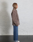 Canvas Work Jacket in Washed Cinder by Lauren Manoogian-Jackets-Lauren Manoogian-Idlewild