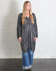 Cardigan Tunic in Emerald Grey by Sanctamuerte-SANCTAMUERTE-Idlewild-Cincinnati