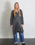 Cardigan Tunic in Emerald Grey by Sanctamuerte-SANCTAMUERTE-Idlewild-Cincinnati