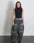 Cargo Pants in Ash Grey by Sanctamuerte-Pants-SANCTAMUERTE-Idlewild