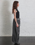 Cargo Pants in Ash Grey by Sanctamuerte-Pants-SANCTAMUERTE-Idlewild