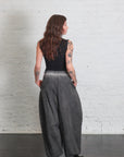 Cargo Pants in Ash Grey by Sanctamuerte-Pants-SANCTAMUERTE-Idlewild