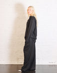 Cashmere Suiting Stella Pant in Black by Tibi-Tibi-Idlewild-Cincinnati