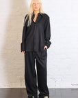 Cashmere Suiting Stella Pant in Black by Tibi-Tibi-Idlewild-Cincinnati