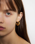 Cecilia Spiral Earrings in Gold by Eyland-Jewelry-Eyland-Idlewild